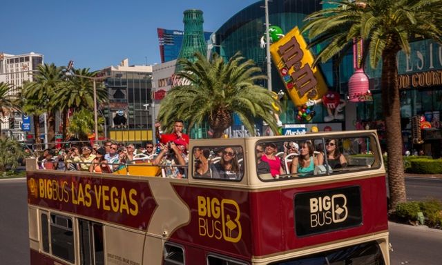 Big Bus Las Vegas Hop-On, Hop-Off + Eiffel Tower Tickets